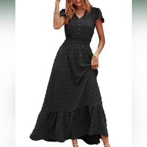 Women's Boho Dress Short Sleeve Dress